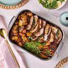 Stainless Steel Rectangular Roaster